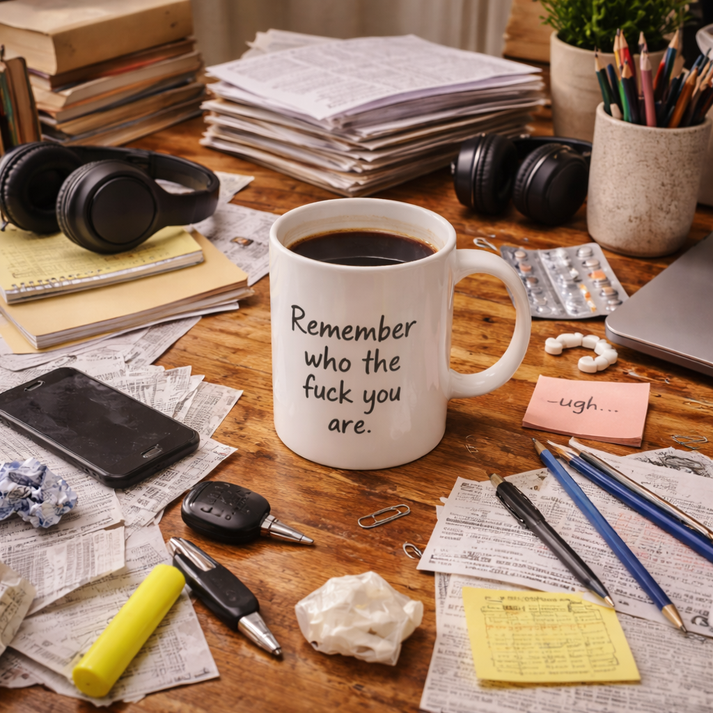 Remember Who The Fuck You Are Mug