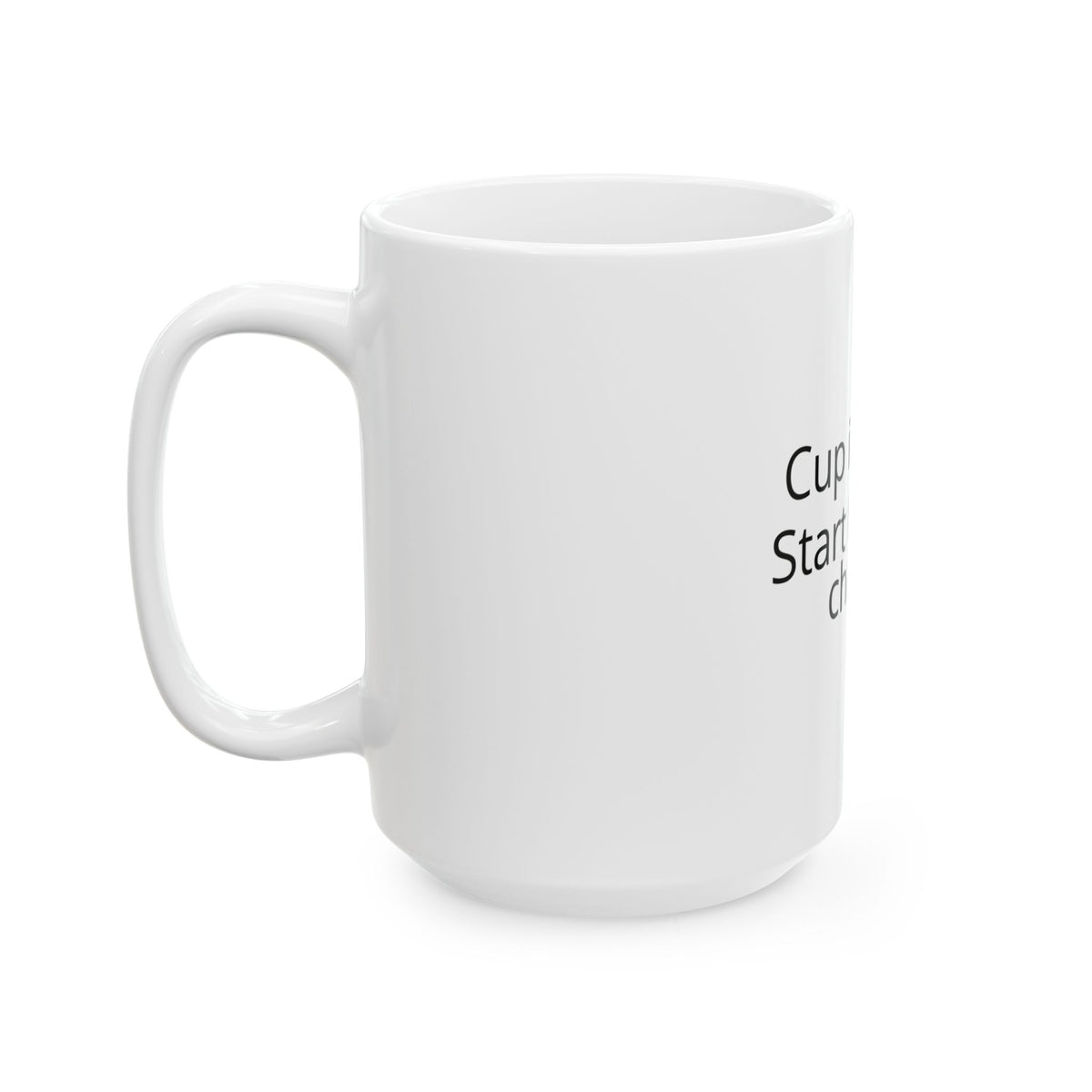 Cup In Hand - Start The Next Chapter Mug